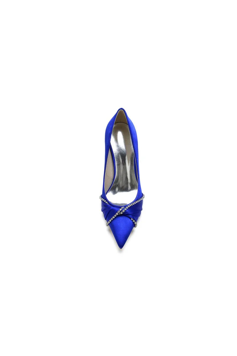 Party Pointed Toe Crystal High Heels