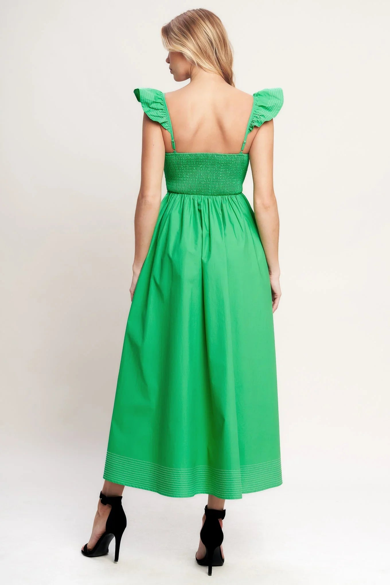 BEAUTIFULLY UNEXPECTED MIDI DRESS