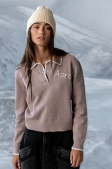 Apres Knit Sweater in Oatmeal FINAL SALE