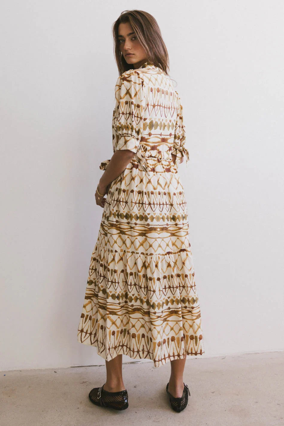 Tamara Abstract Midi Dress FINAL SALE