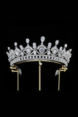 Green Zircon Wedding Crown