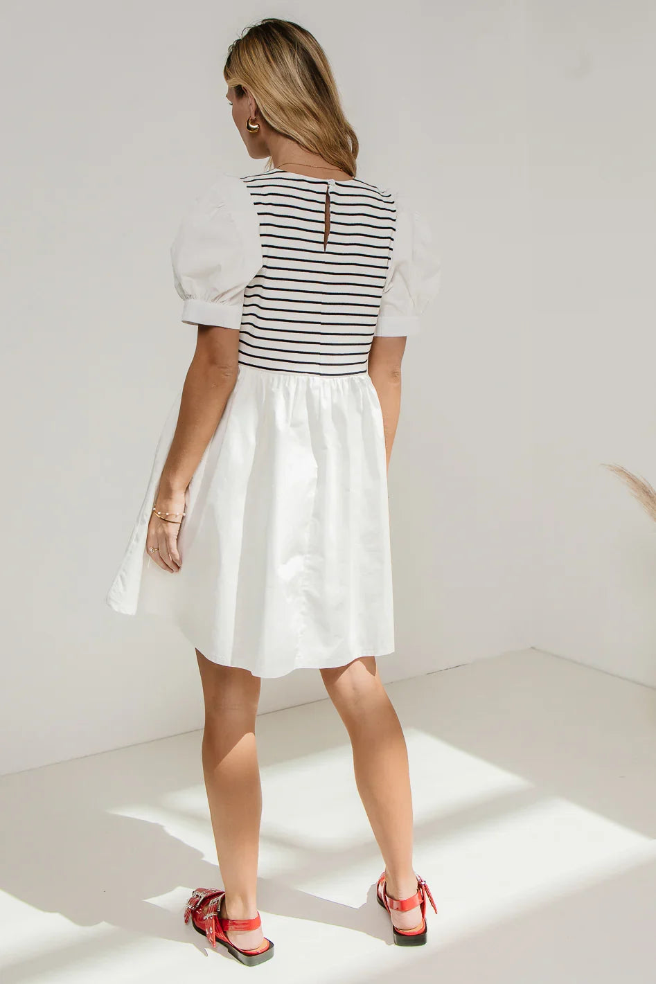 Virginia Puff Sleeve Mini Dress FINAL SALE