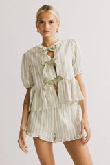 Ethel Tie Front Blouse FINAL SALE
