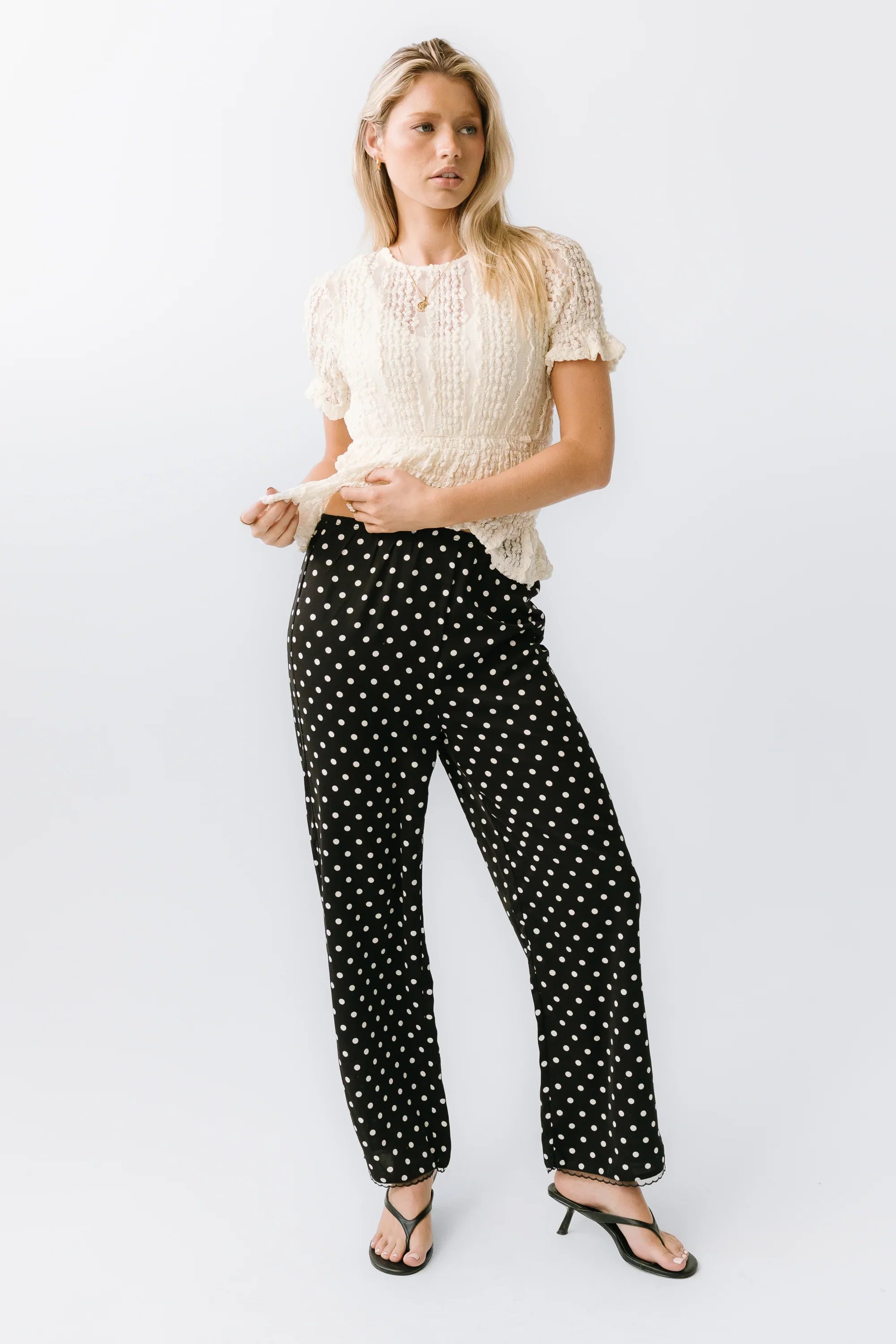 Kayla Polka Dot Pants