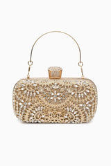 Luxurious Flower Clutch Bag