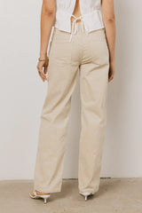 Kaya Corduroy Straight Leg Pants FINAL SALE