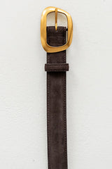 Jonas Asymmetrical Belt in Brown