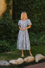 Kaylani Floral Midi Dress FINAL SALE