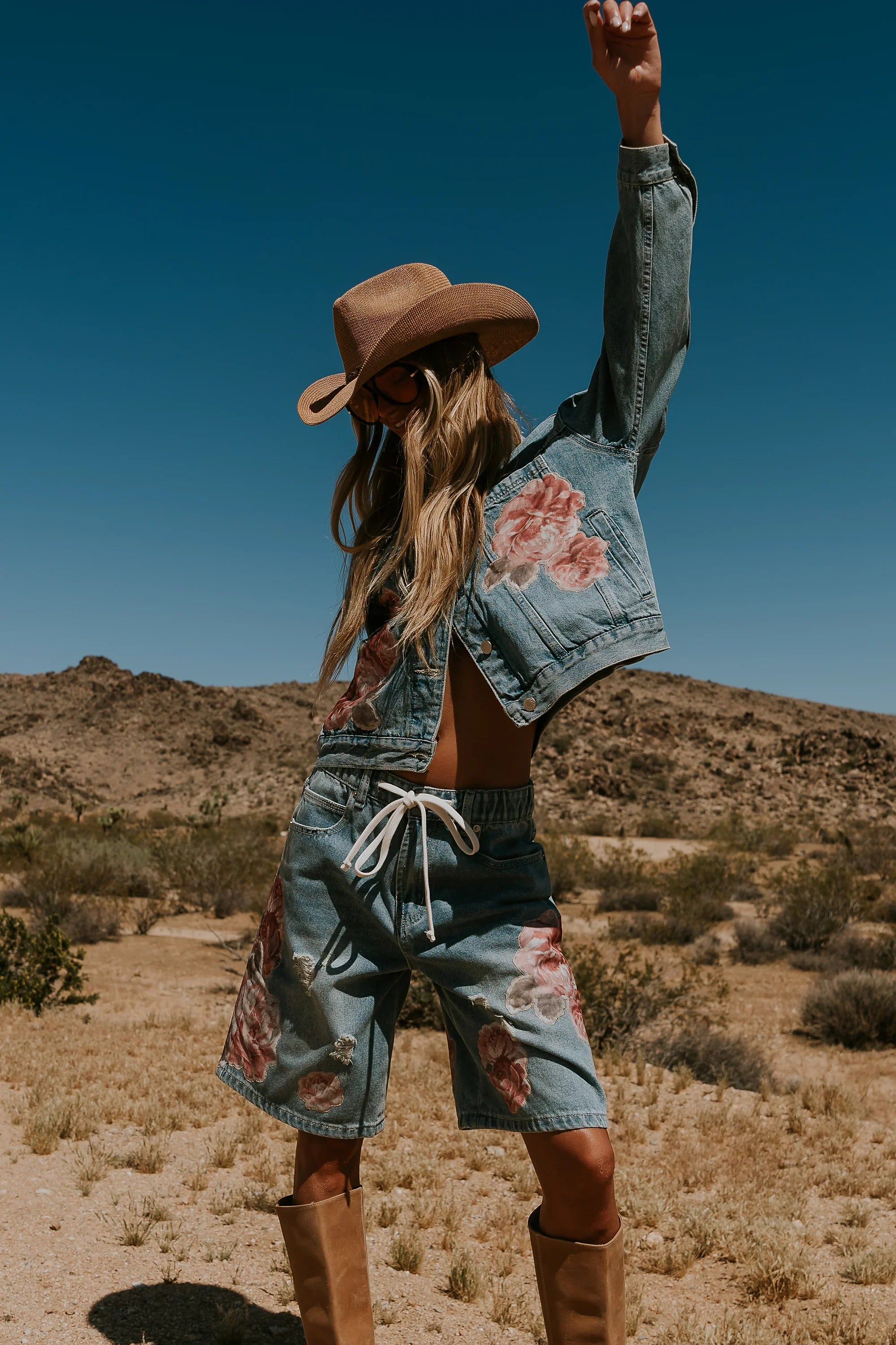 Valarie Floral Bermuda Shorts