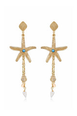 Starfish Seeker Drop Earrings