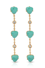 Turquoise Solstice Dangle Earrings