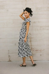 Ingrid Smocked Midi Dress FINAL SALE