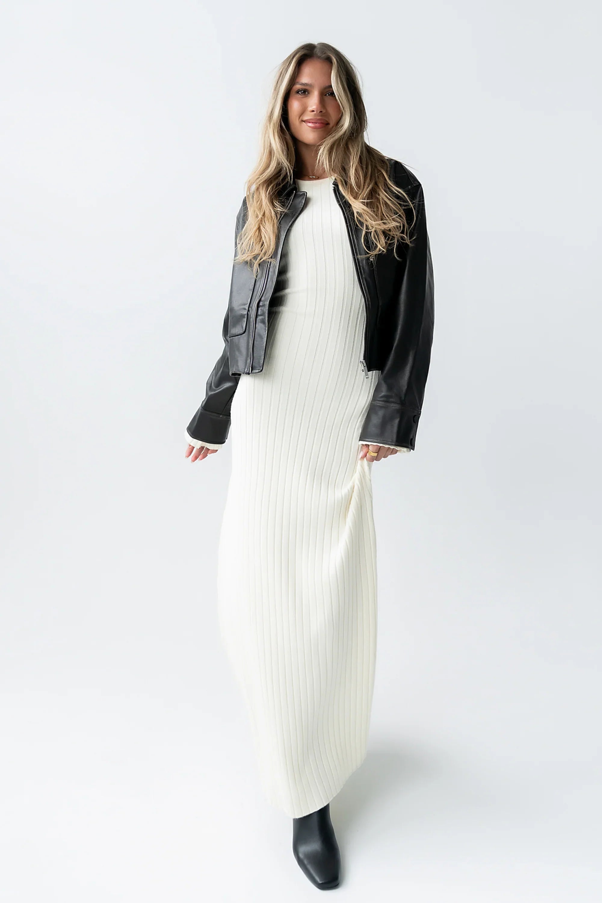 Torrey Maxi Dress in Cream