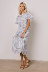 Theresa Floral Midi Dress FINAL SALE