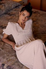 Janae Polka Dot Midi Dress FINAL SALE