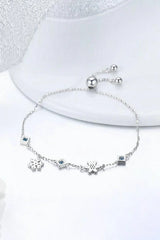 Snowflower Bolo Bracelet Bridesmaid Gift