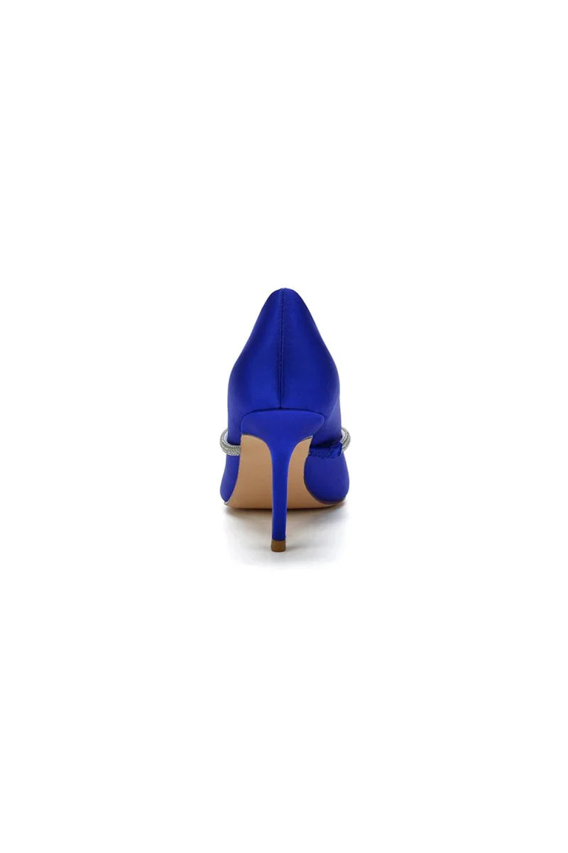 Party Pointed Toe Crystal High Heels