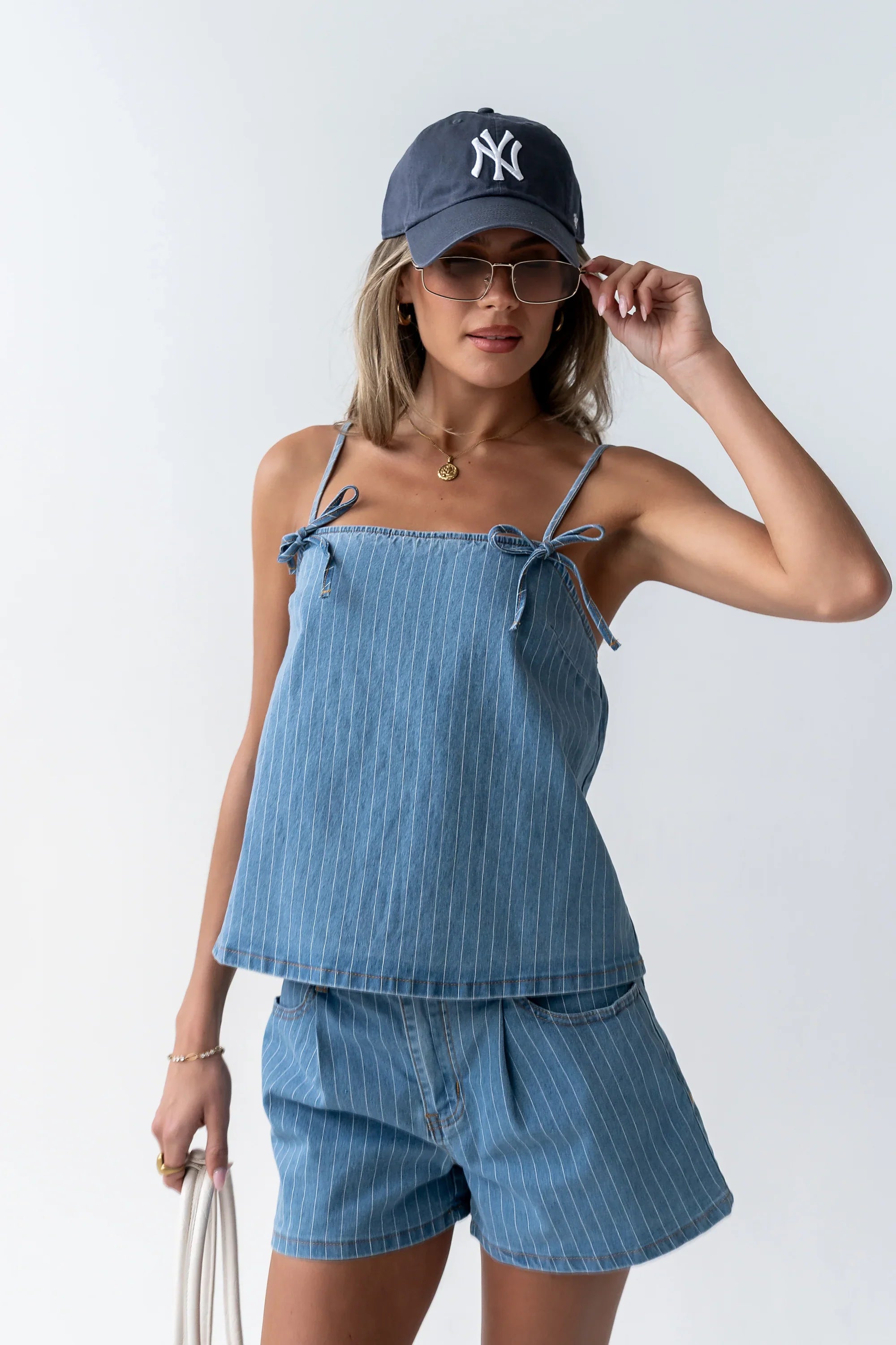 Marline Pinstripe Tank Top